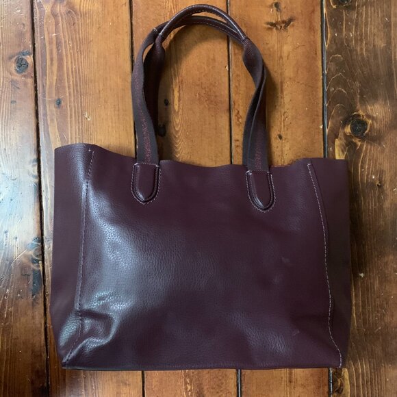 Coach Raspberry 58660 Derby Women's Large Shoulder Tote Bag GUC - Picture 2 of 13